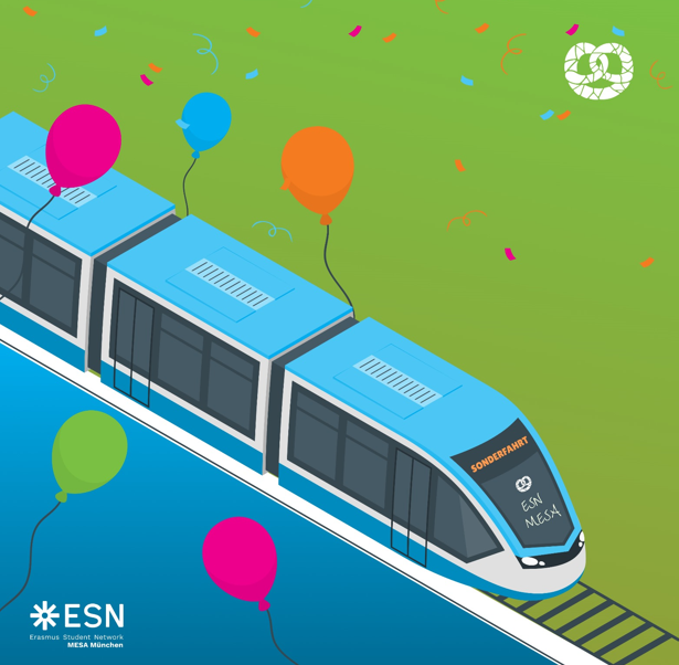 ESN MESA Christmas Tram Night 🚃🎄