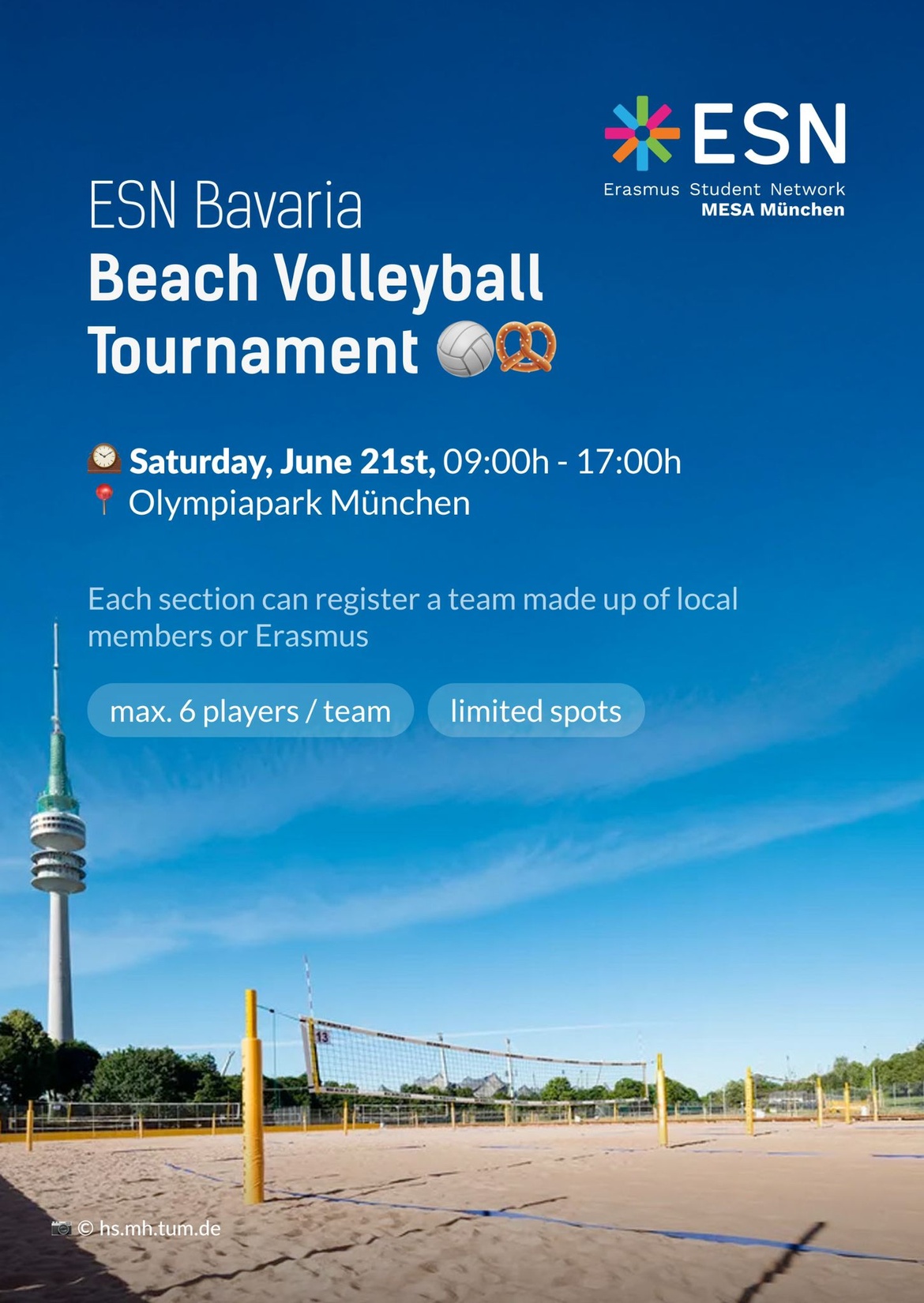 ESN Bavaria Volleyball Tournament - hosted by ESN MESA